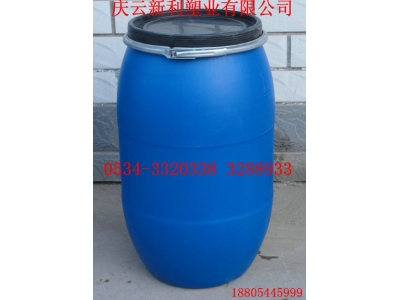 125升包箍塑料桶|125升法兰桶|125L塑料桶|125KG塑料桶.